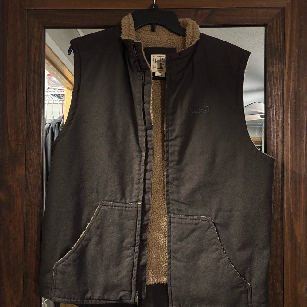 RedHead Brown Insulated Work Vest